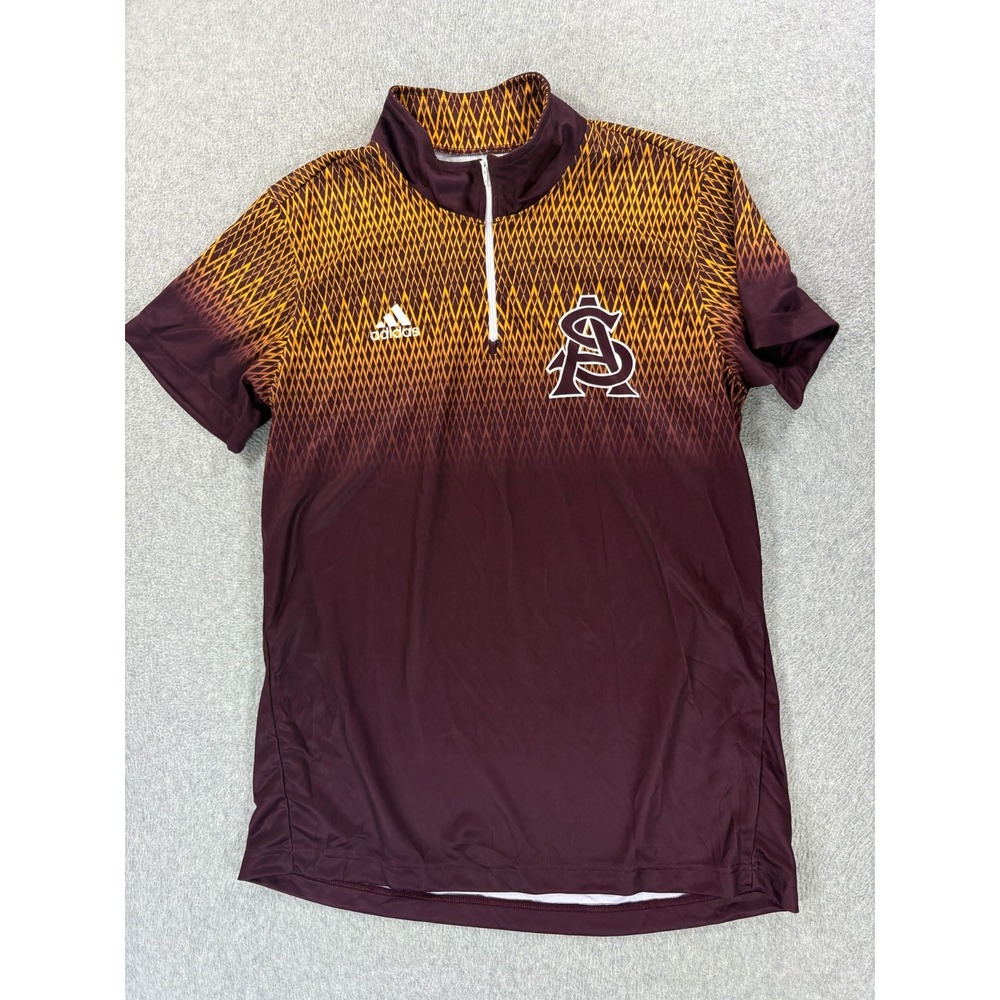 Arizona State Sun Devils Adidas Performance Campus Pullover Shirt (Men's Large)